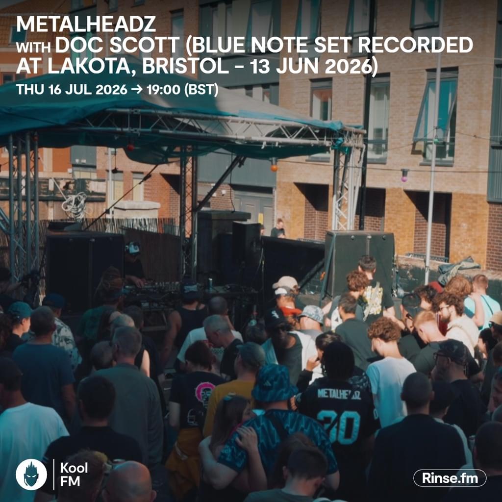 Metalheadz on Kool FM (Blue Note sets from Doc Scott and J Majik this summer)