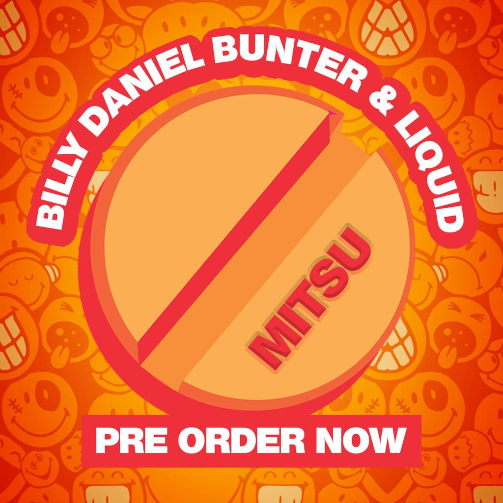 BILLY DANIEL BUNTER AND LIQUID - Mitsu - Comic Book and Limited Edition 4 track vinyl