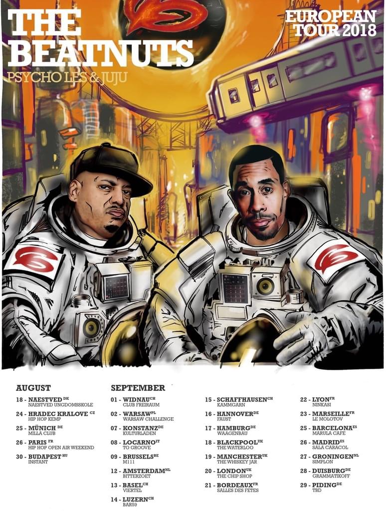 THE BEATNUTS EURO TOUR