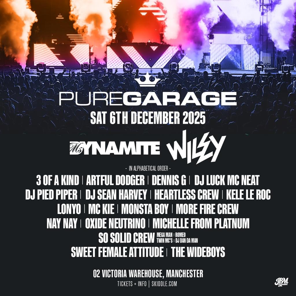 PURE GARAGE at the O2 Warehouse MANCHESTER! 