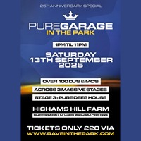 PURE GARAGE IN THE PARK
