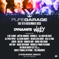 PURE GARAGE returns to MANCHESTER! 